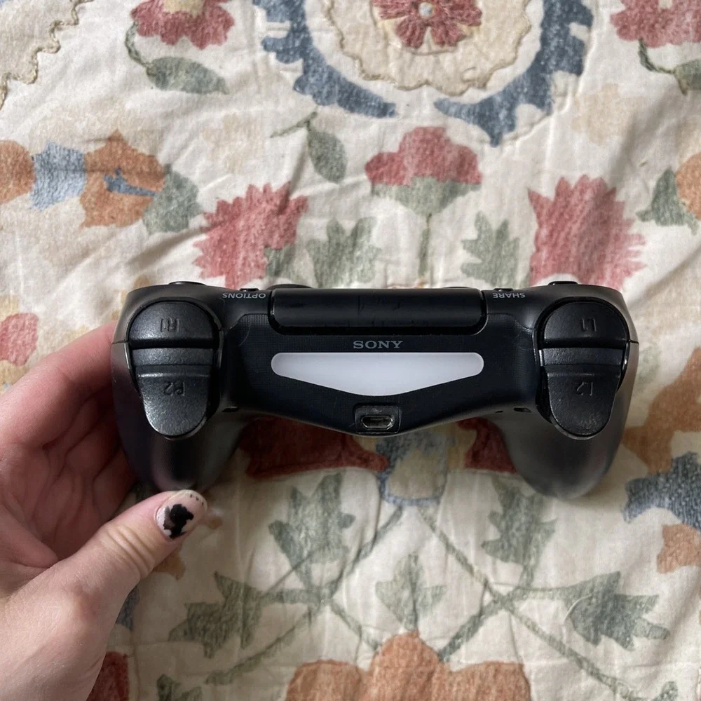 Sony PlayStation 4 PS4 DualShock 4 Wireless Controller Black CUH-ZCT1U Tested